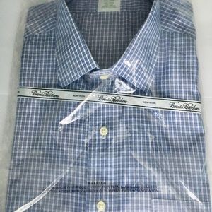 Brooks Brothers Non-Iron Slim Dress Shirt 17.5/35